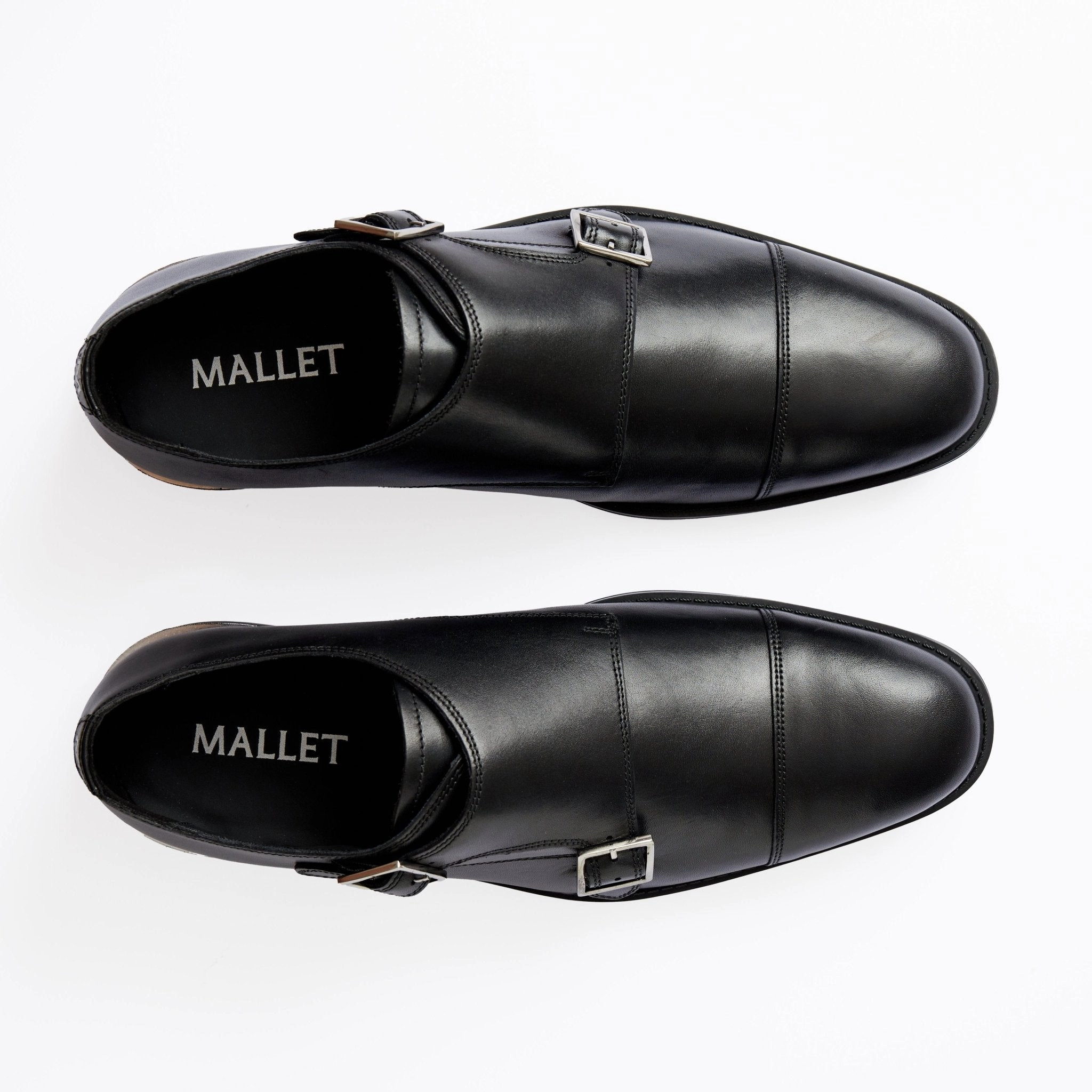 Prescott Monk Black Edward Brogues