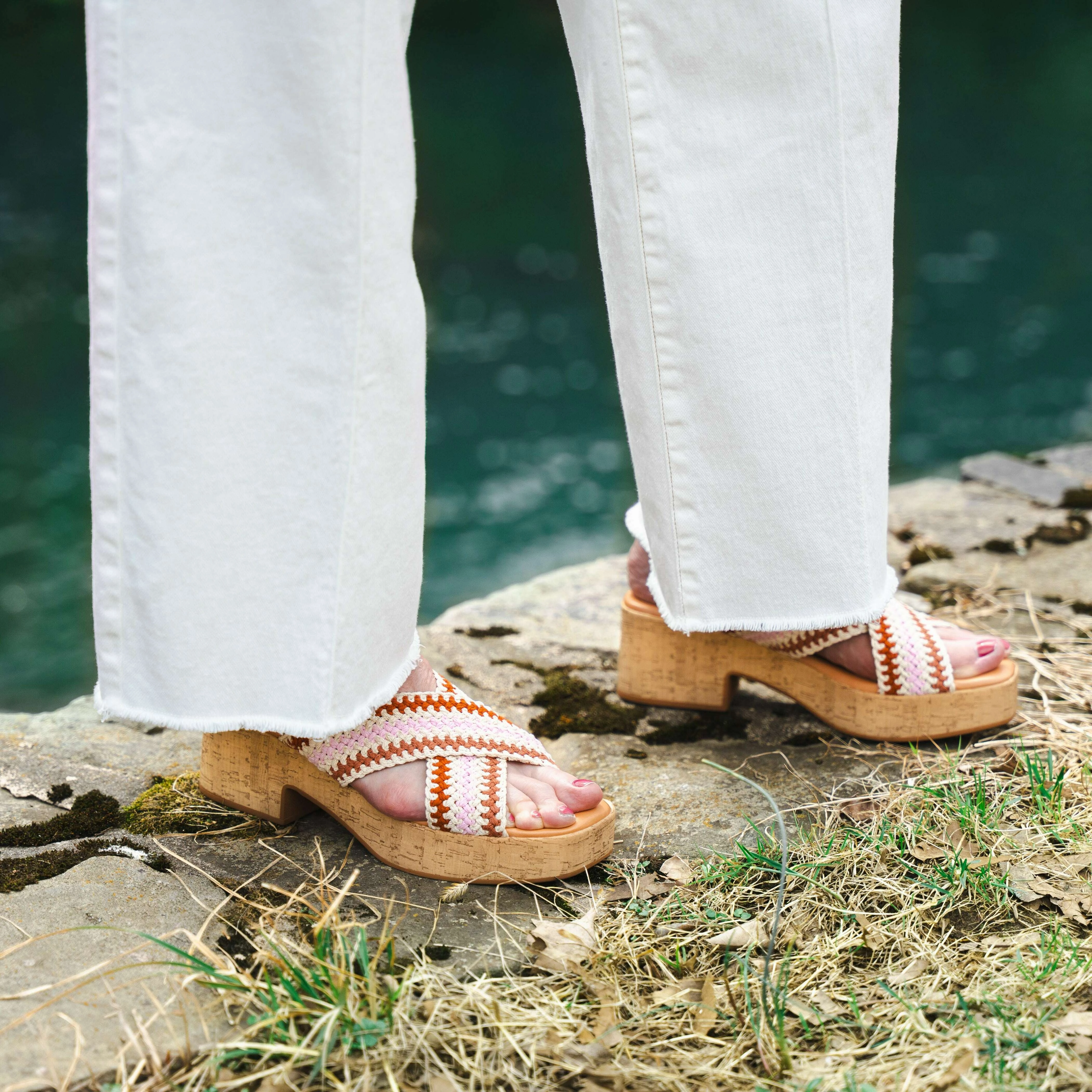 CORDANI - Malin Flat Canvas Shoes Mary Janes Elastic