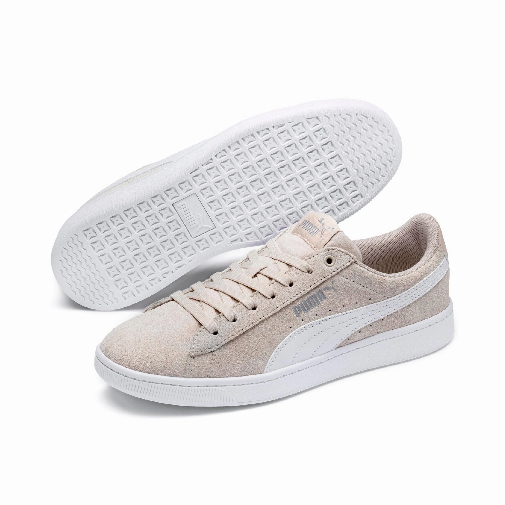 PUMA Vikky v2-Ladies Grey Wilson Shoes For Tennis
