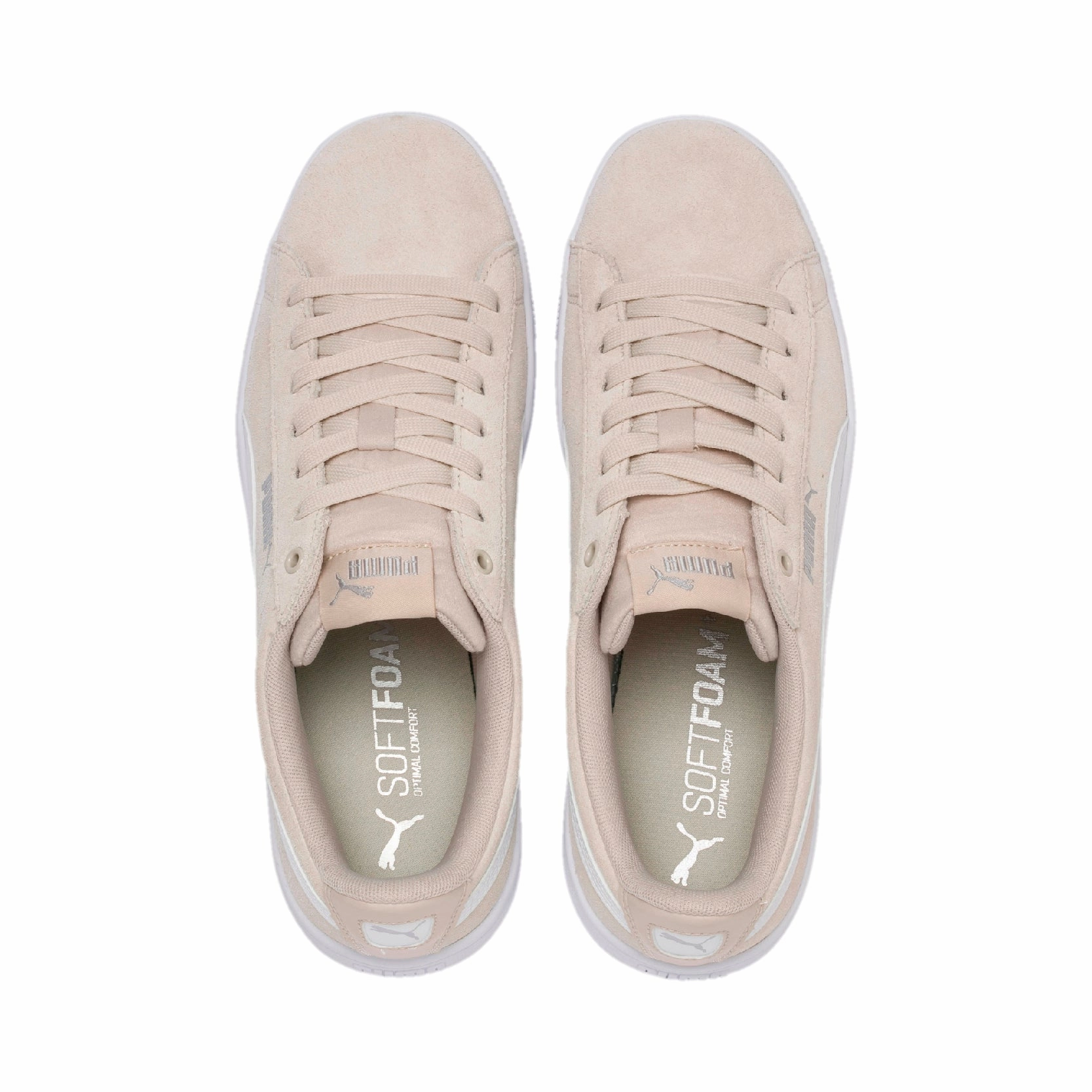 PUMA Vikky v2-Ladies Grey Actual Tennis Shoes