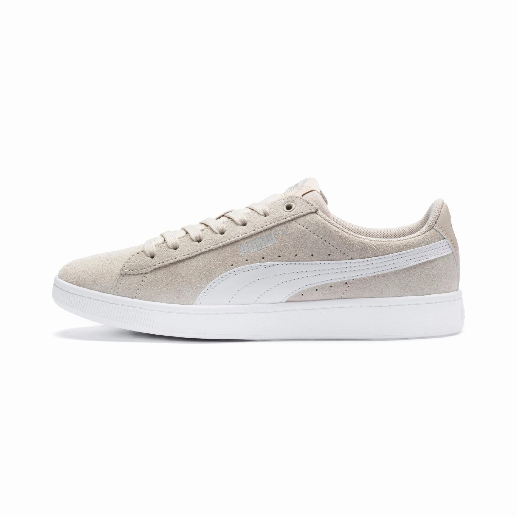 PUMA Vikky v2-Ladies Grey Prince Tennis Shoes