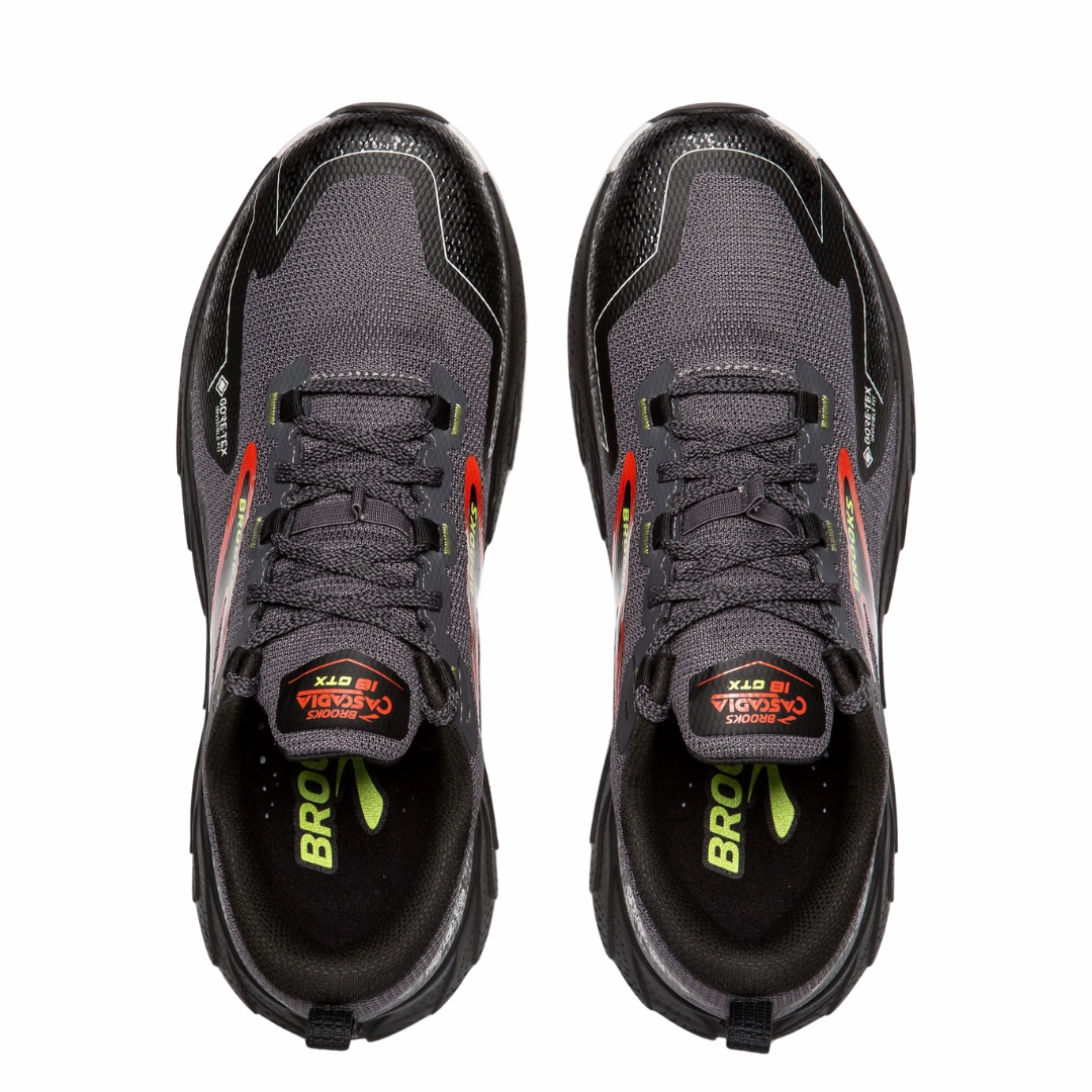 Brooks Mens Cascadia 18 - Trail GTX Trail Shoes 2017