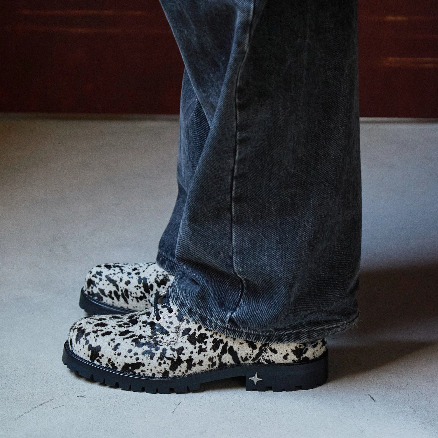 Derby Style French Shoe Lennon Cow Derby Shoe - Men's