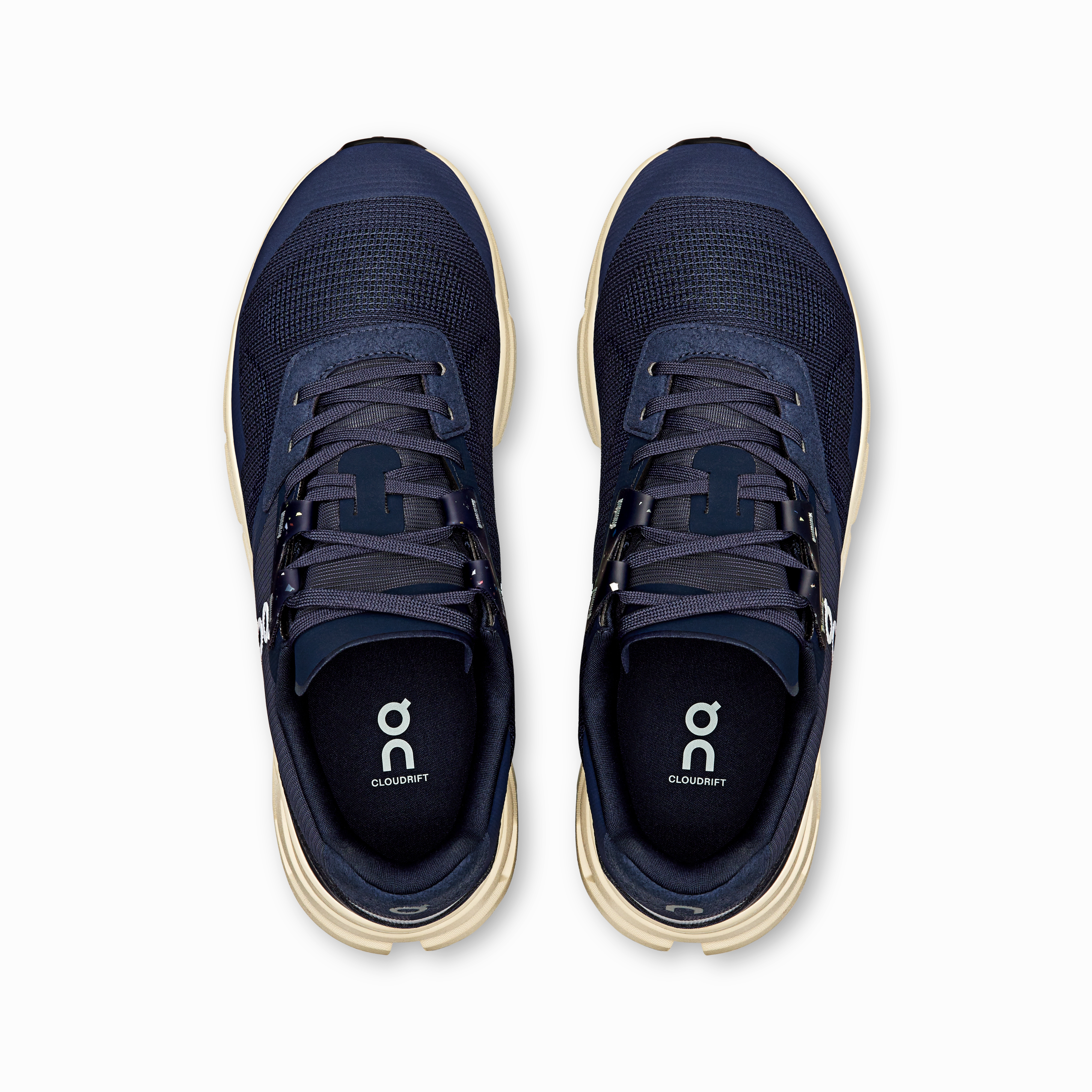 Worn Out Running Shoes On Running Cloudrift Ink Glacier