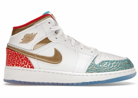 Best Budget Basketball Shoes For Wide Feet Jordan 1 Mid Sneaker School Nc To Chicago (Gs)