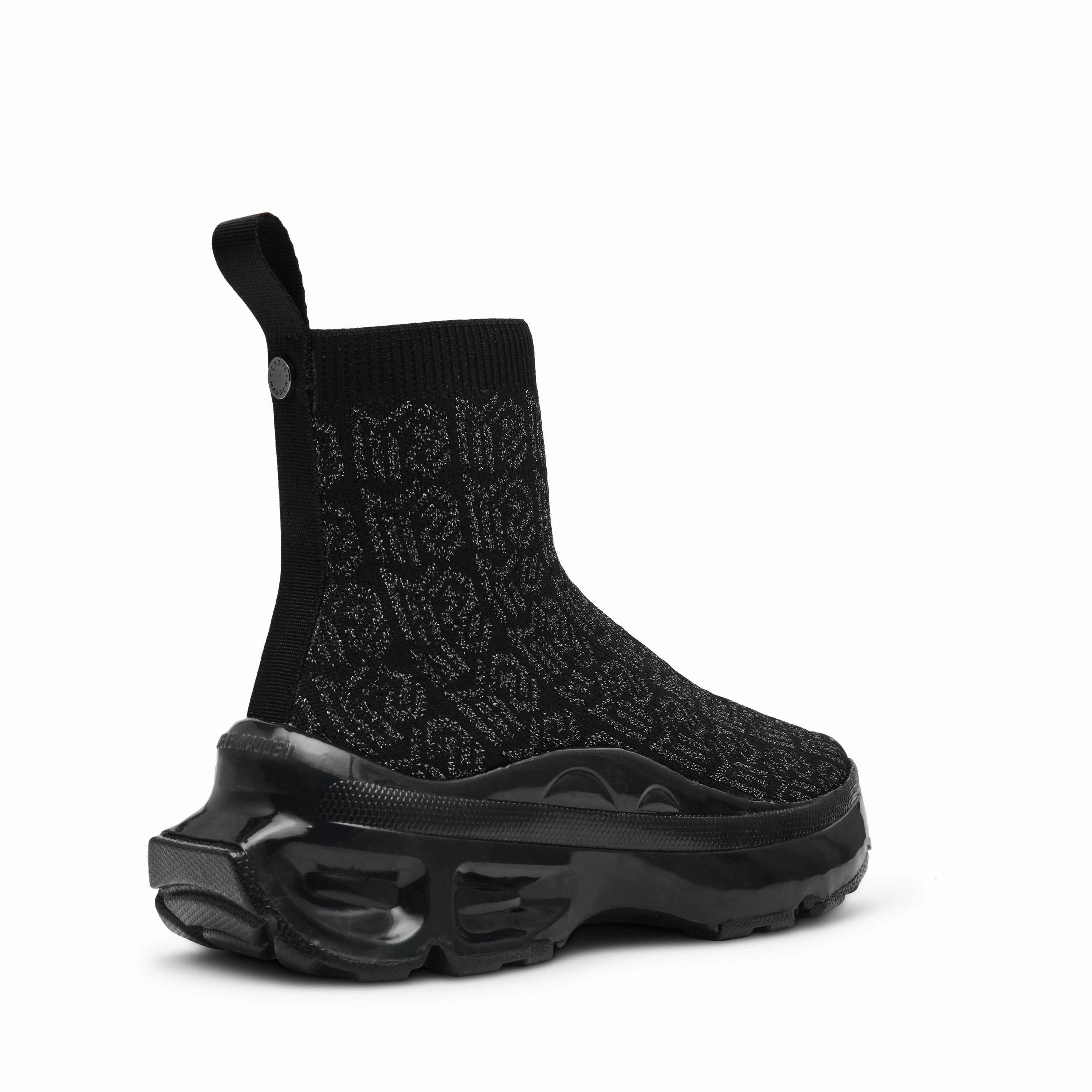 Flyby Sneaker BLACK Rubber Boot Slip Ons