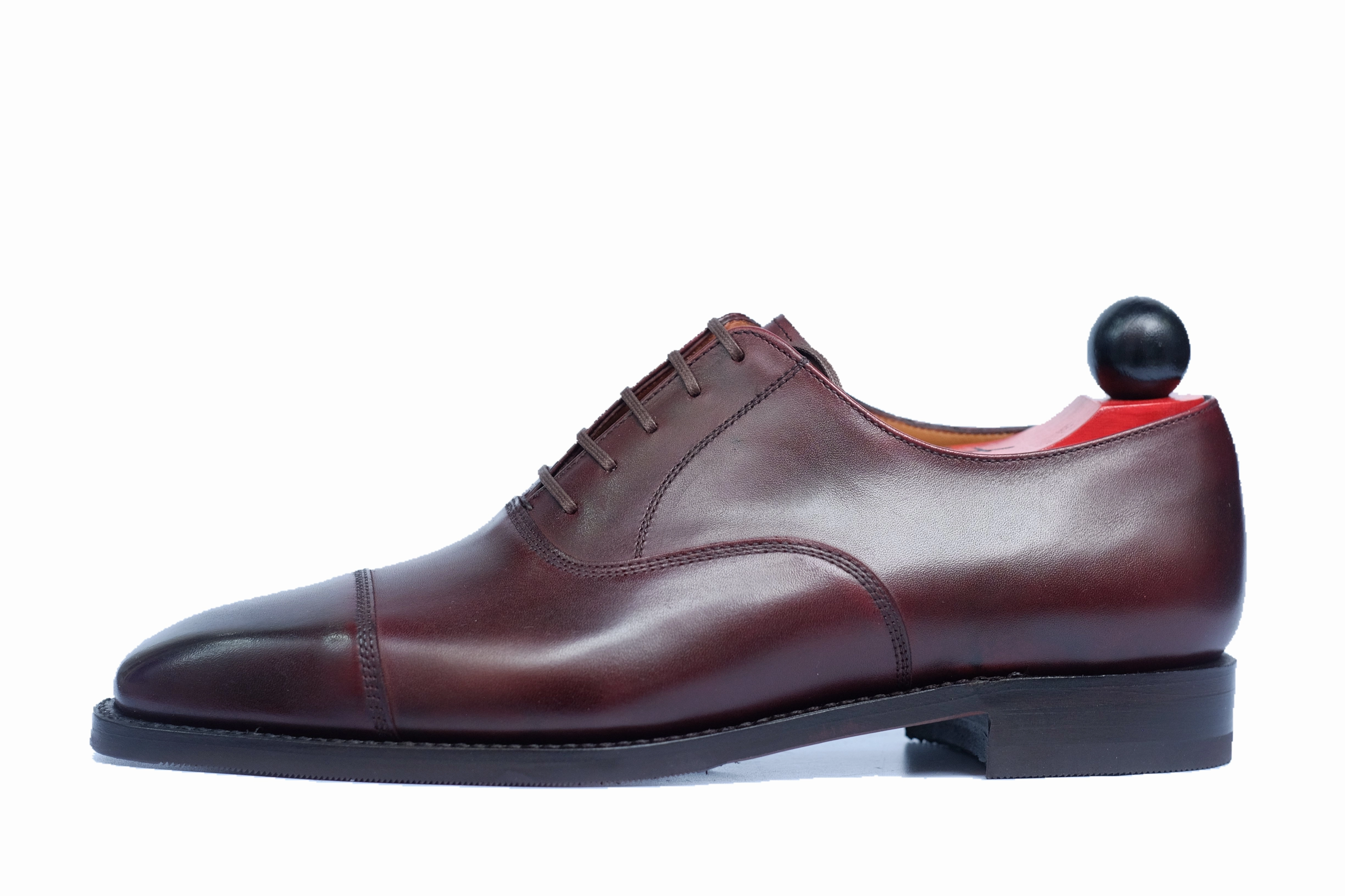 Bluchers Vs Oxfords Puget - Sangria Calf