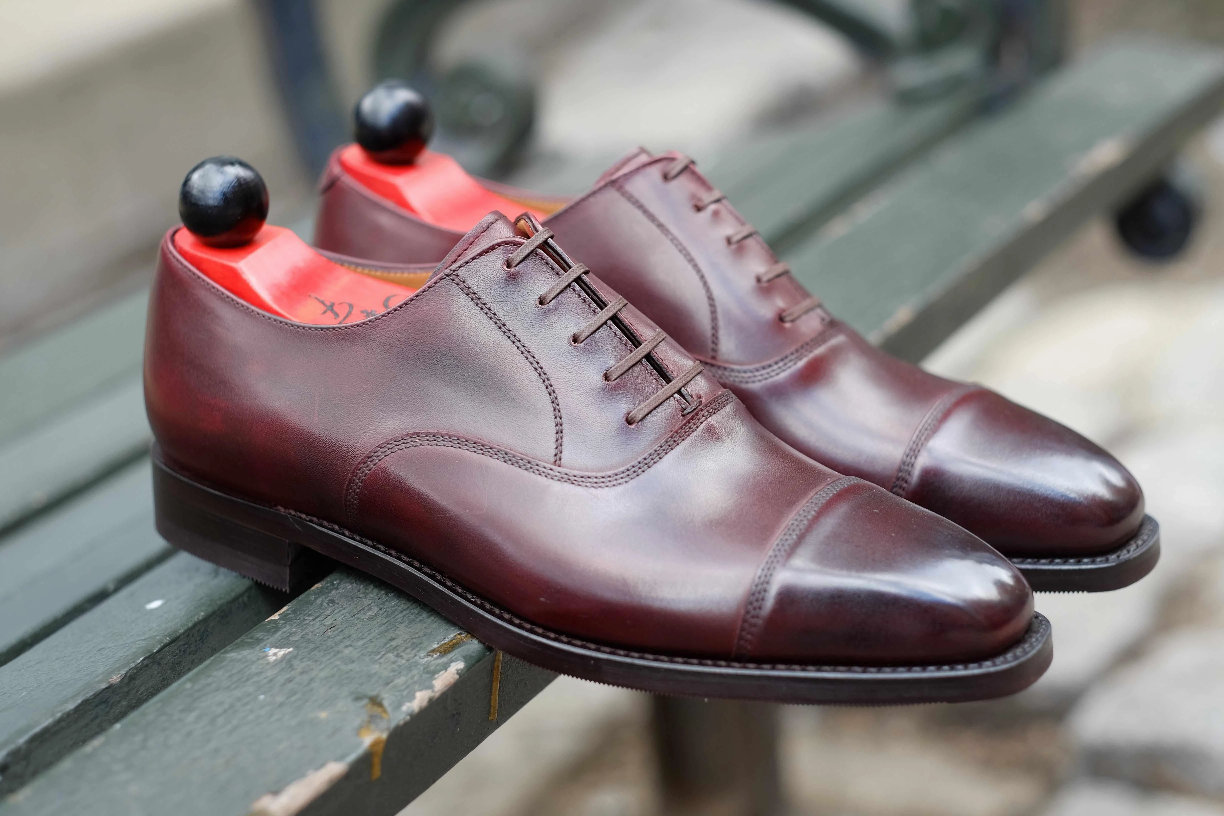 Puget - Sangria Calf Grand Plain Toe Oxford