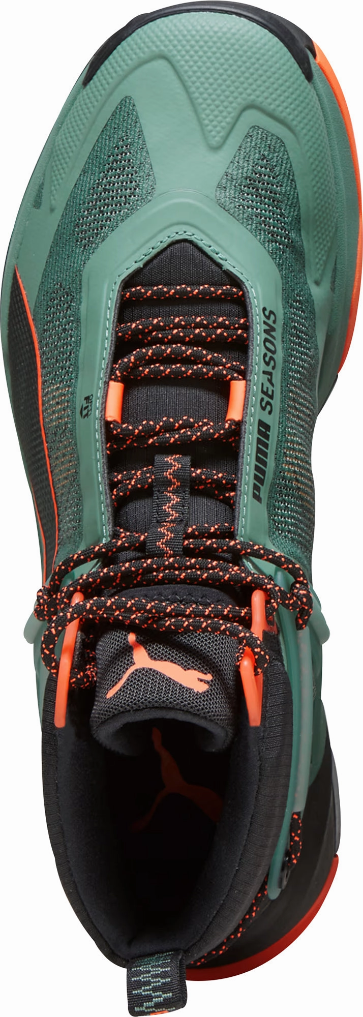 Hiking Shoes For Biking Puma Explore Nitro Mid Mens Walking Boots - Green