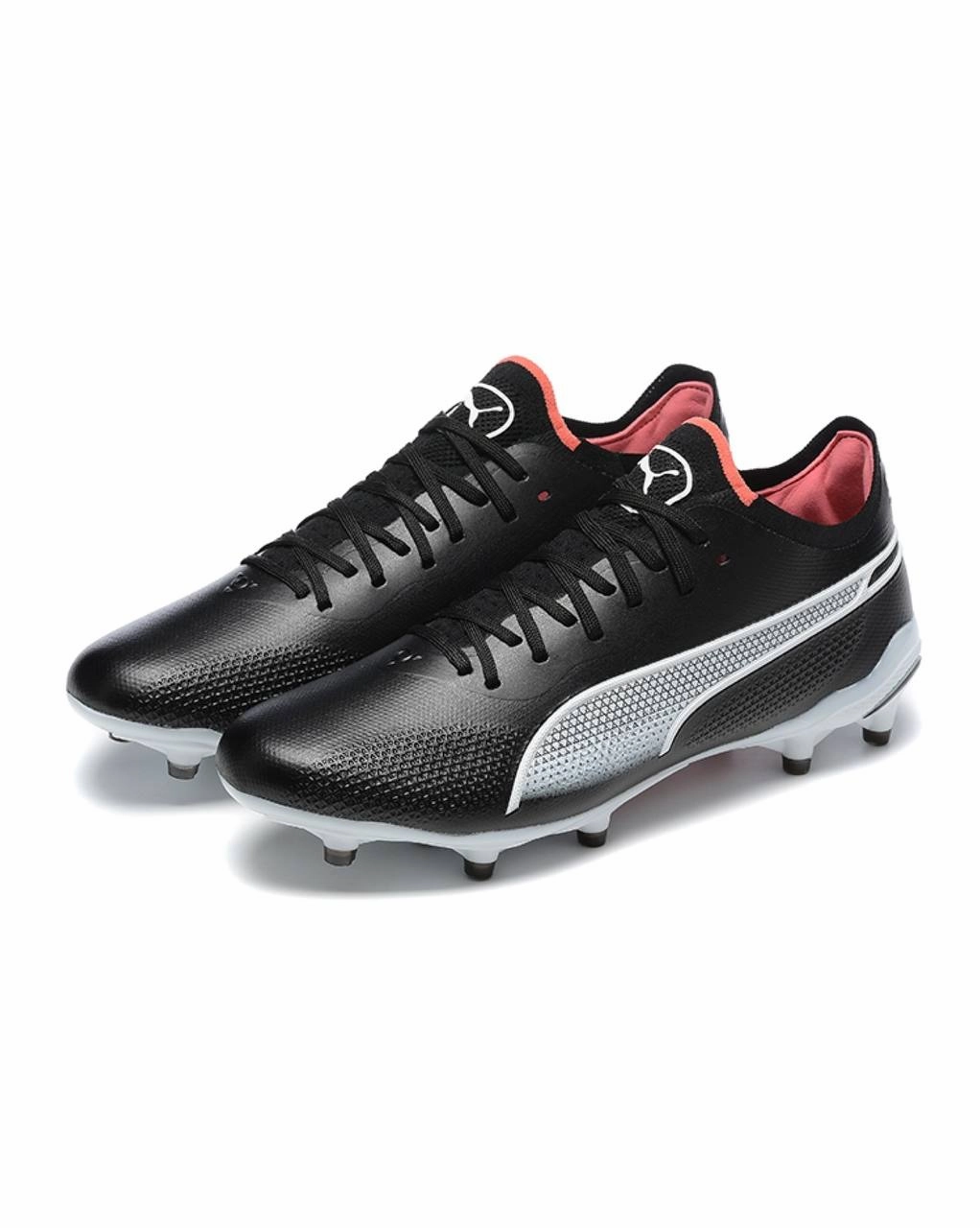 Reflective Soccer Cleats Puma King Ultimate Icon MG39-45