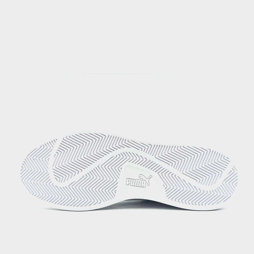 Narrow Shoes For Tennis Puma Mens Smash Buck Cat Sneakers White