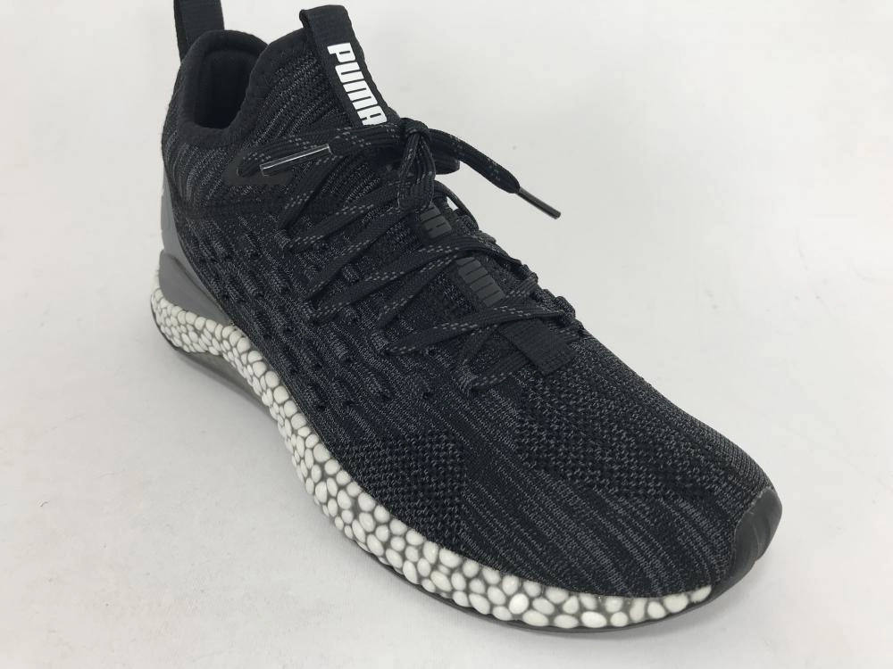 Puma scarpa sneakers da uomo Hybrid Runner Fusefit 191595 01 nero Cushioned Road Running Shoes