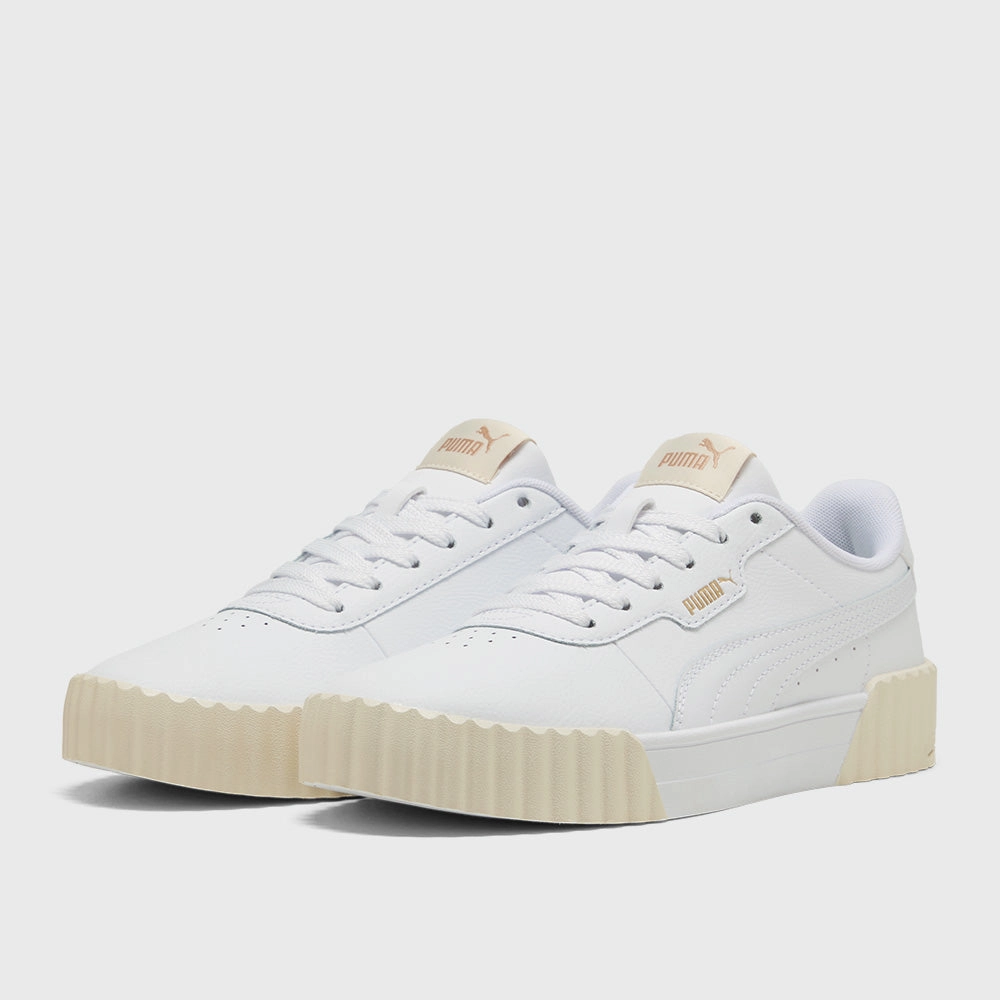 Best Tennis Shoes For Foot Pain Puma Womens Carina 3.0 Sneakers White