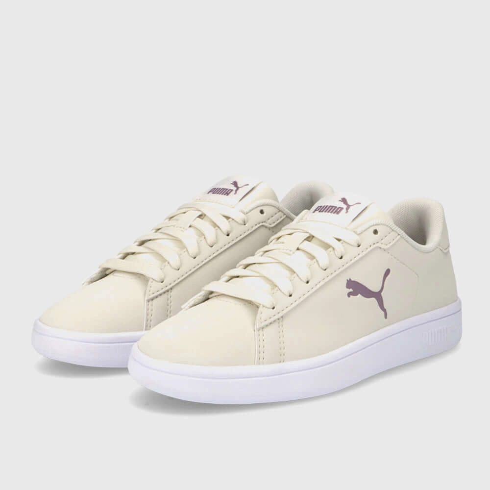 Paul Green Tennis Shoes Puma Womens Smash Buck Cat Sneakers Beige
