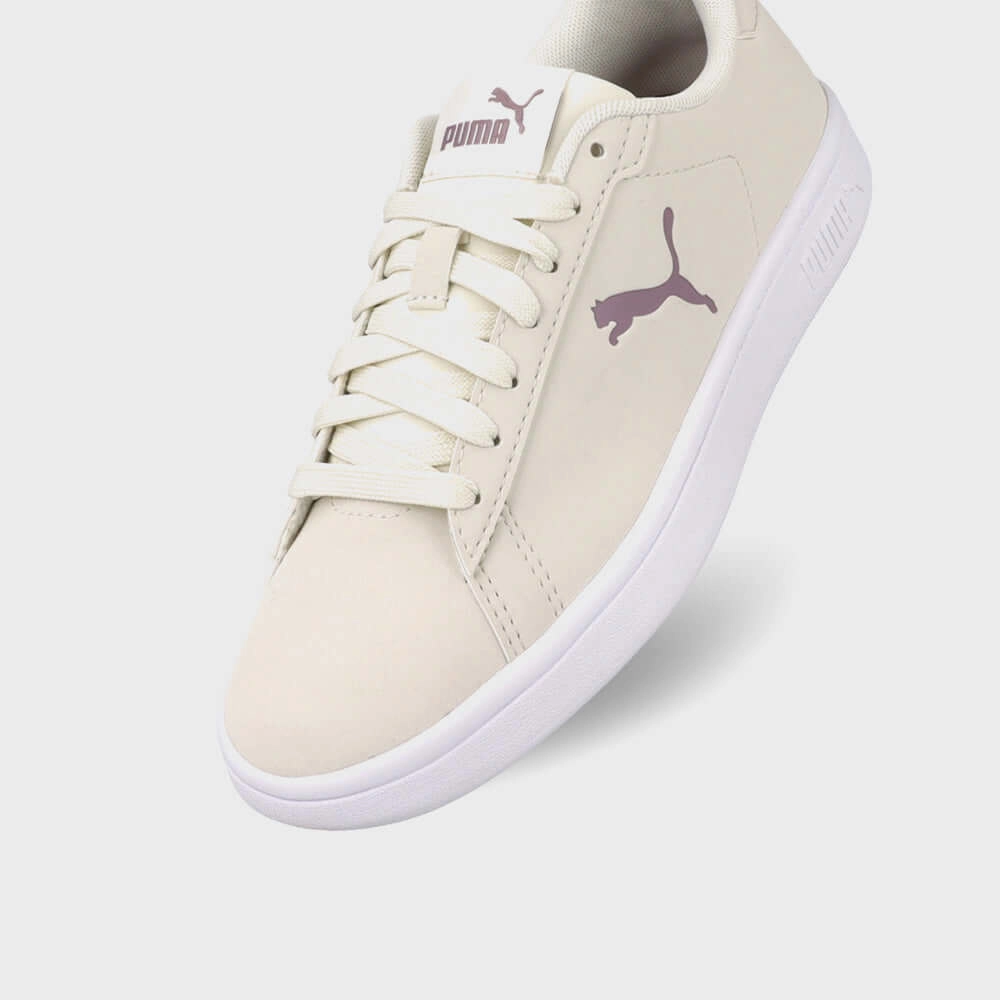 Converse Wedge Tennis Shoes Puma Womens Smash Buck Cat Sneakers Beige