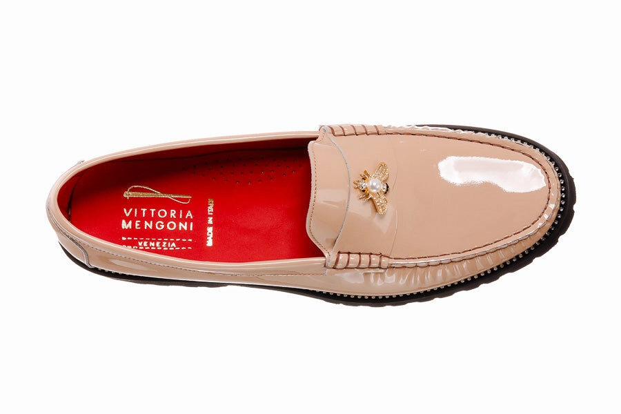 Vm Queenbee Nude Artiste By Spring Step Mary Jane Shoes