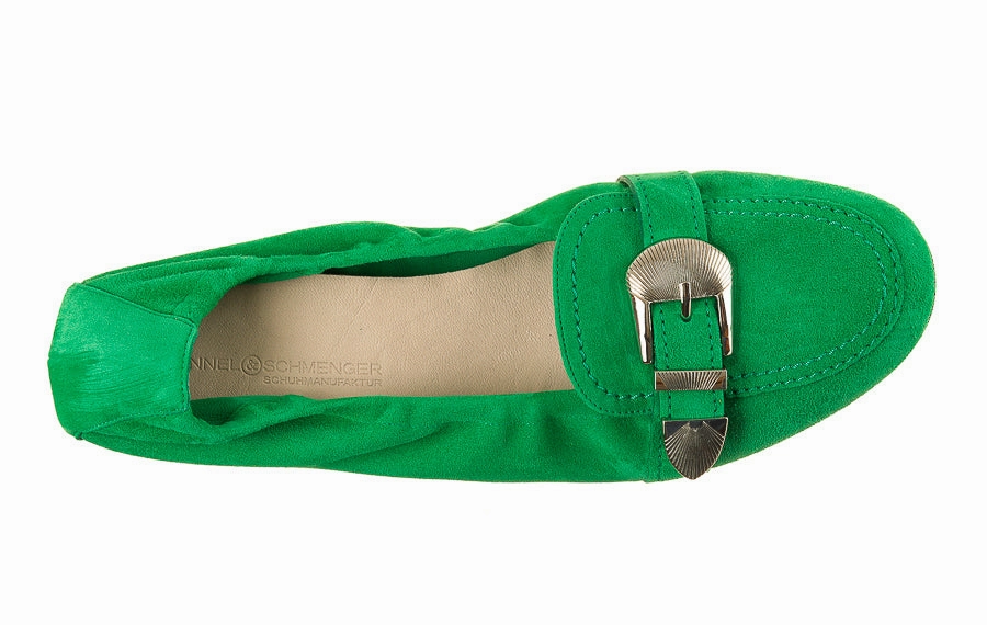 Tweed Loafers Ken Kalo Green