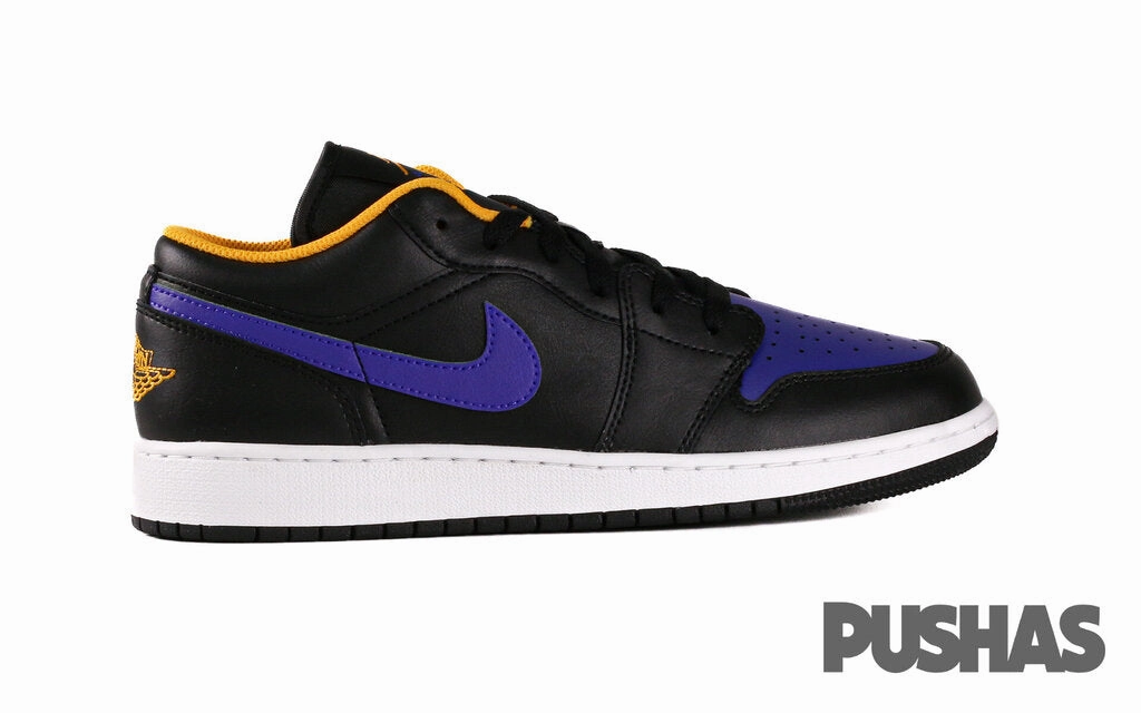 Air Jordan 1 Low 'Lakers' (2022) 1990s Basketball Shoes