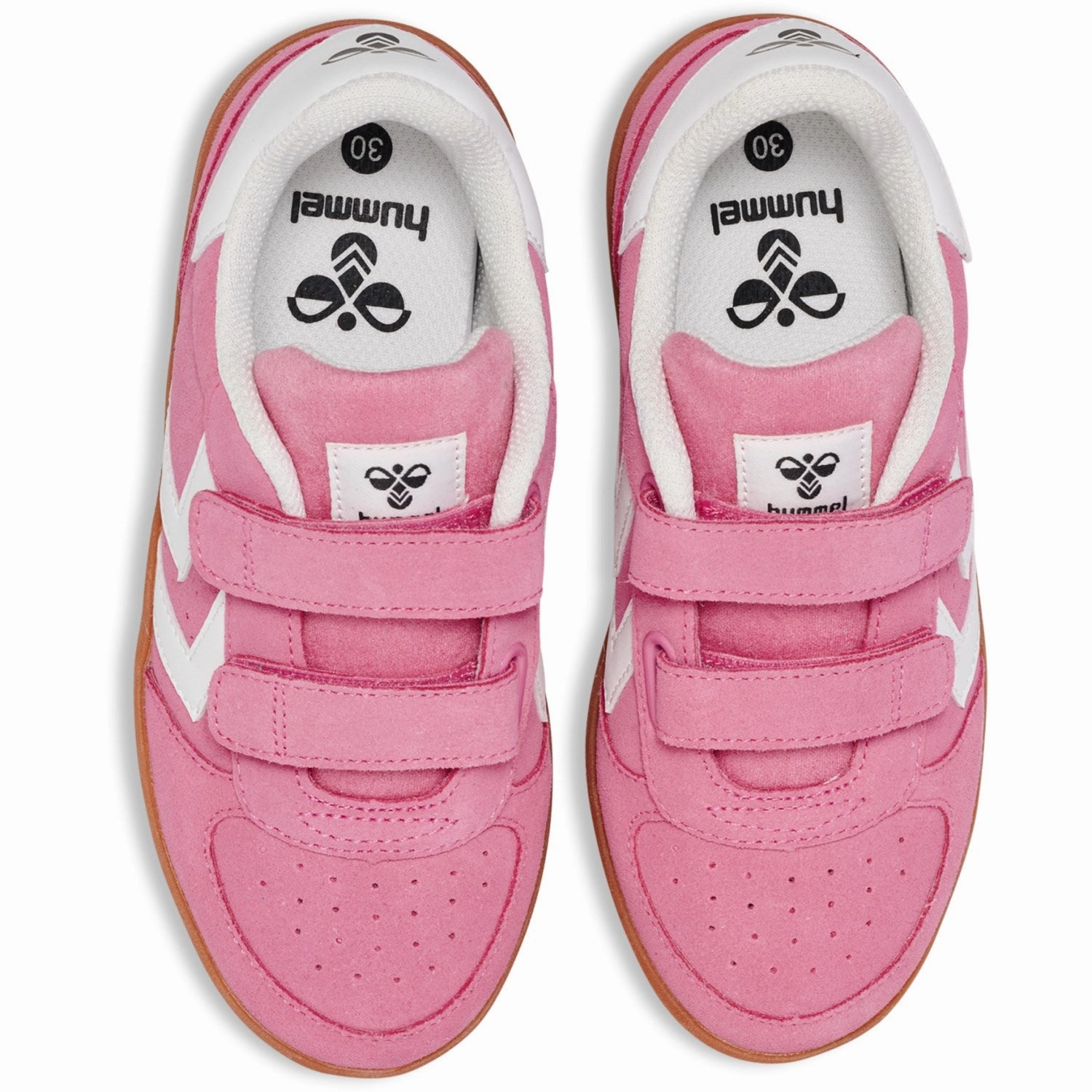 Hummel Prism Pink Victory Suede Ii Low Sneakers 80's Tennis Shoes