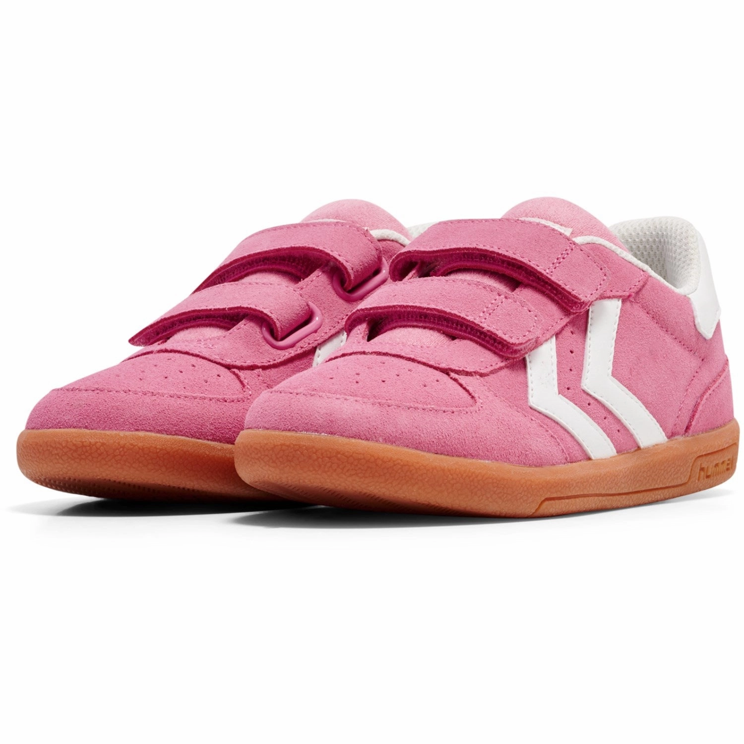 1950s Tennis Shoes Hummel Prism Pink Victory Suede Ii Low Sneakers
