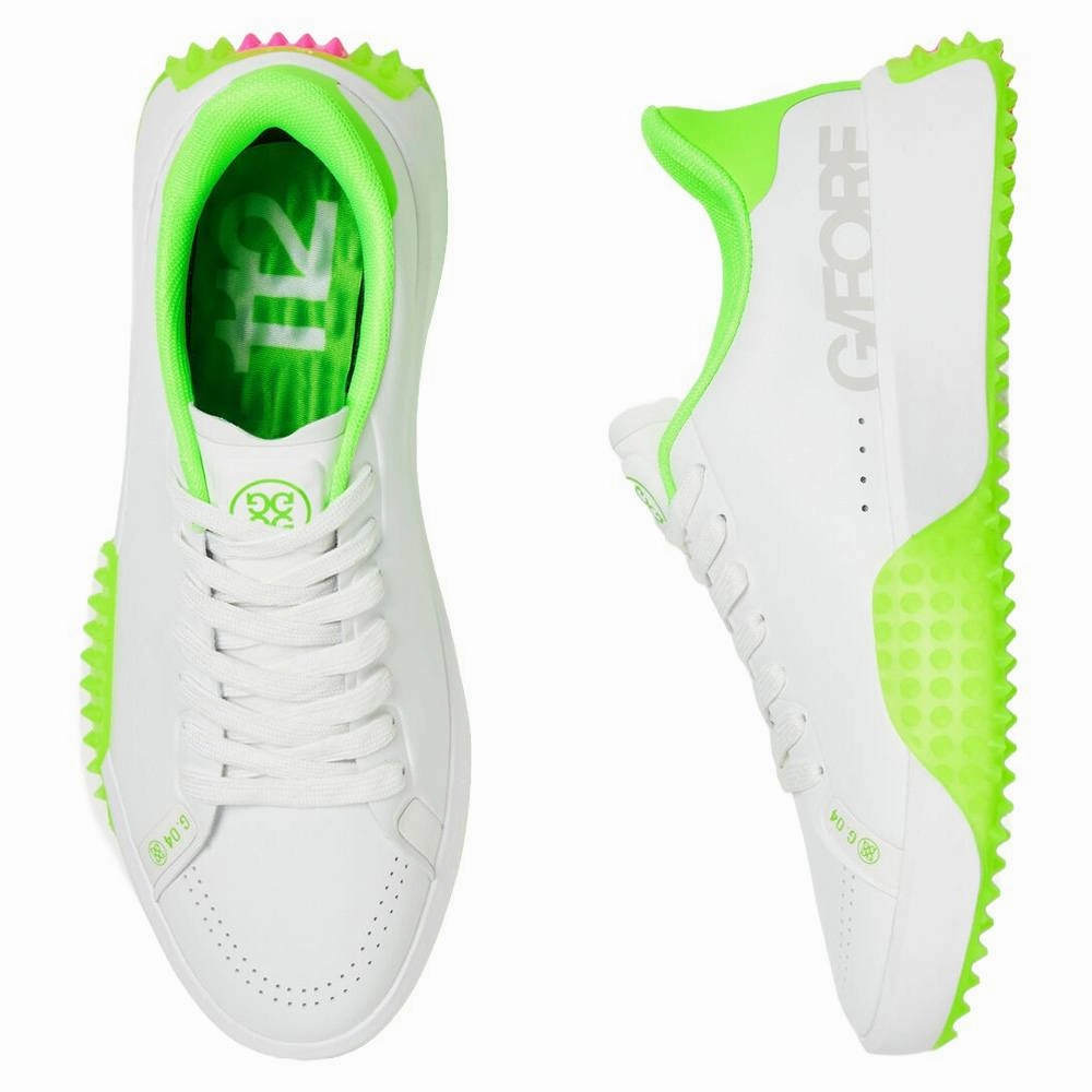 Gfore G.112 Kiltie Spikeless Golf Shoes Snow/Gecko - 24 Women Water Repellent Snow Boots