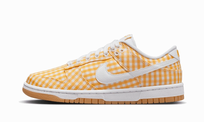 Scottie Pippen Nike Shoes Nike Dunk Low Yellow Gingham