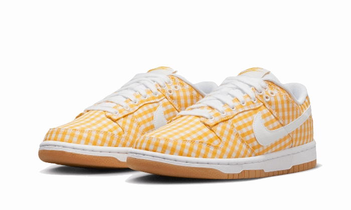 Nike Shoes For Hiit Nike Dunk Low Yellow Gingham