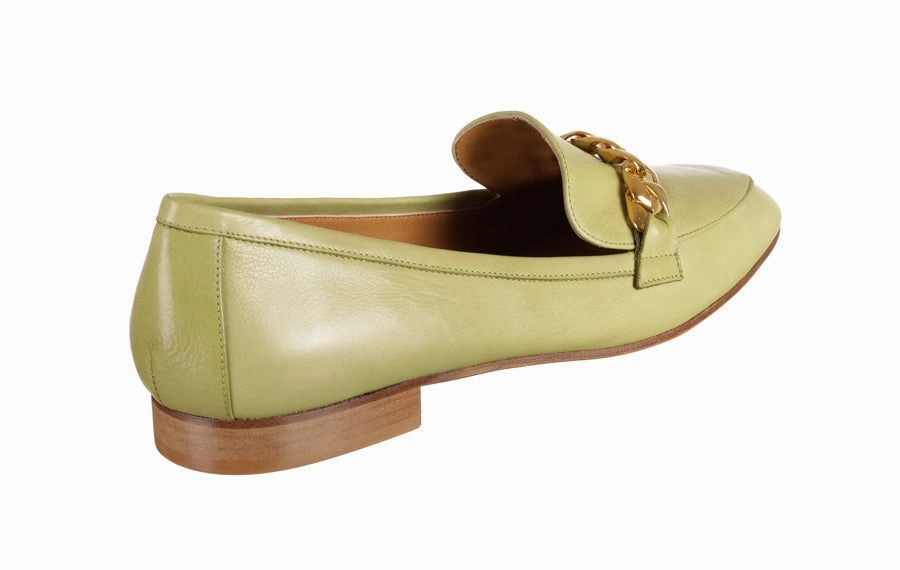 Mdf Retro Green Hunter Rubber Loafers