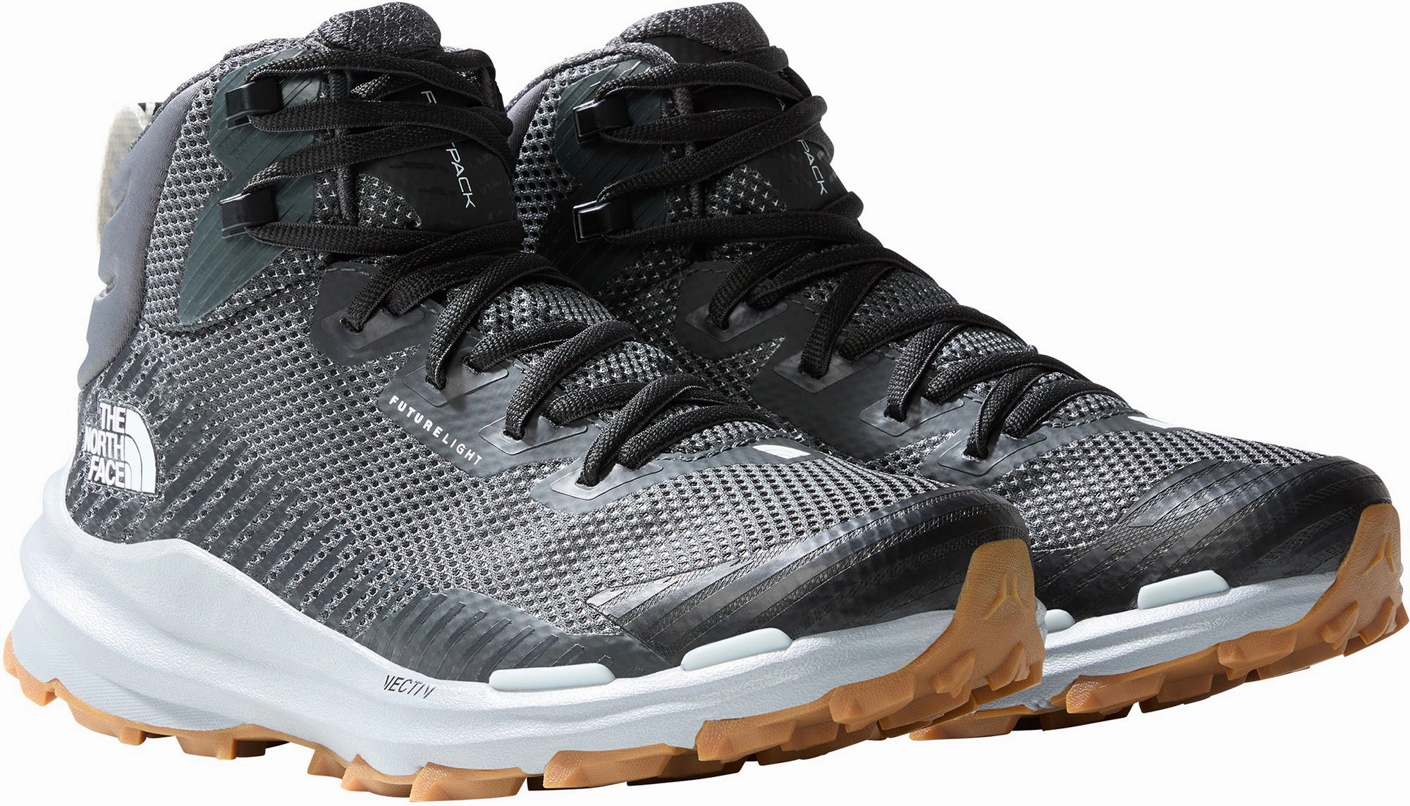 The North Face Vectiv FastPack Mid FutureLight Womens Walking Boots - Grey High Ankle Hiking Shoes