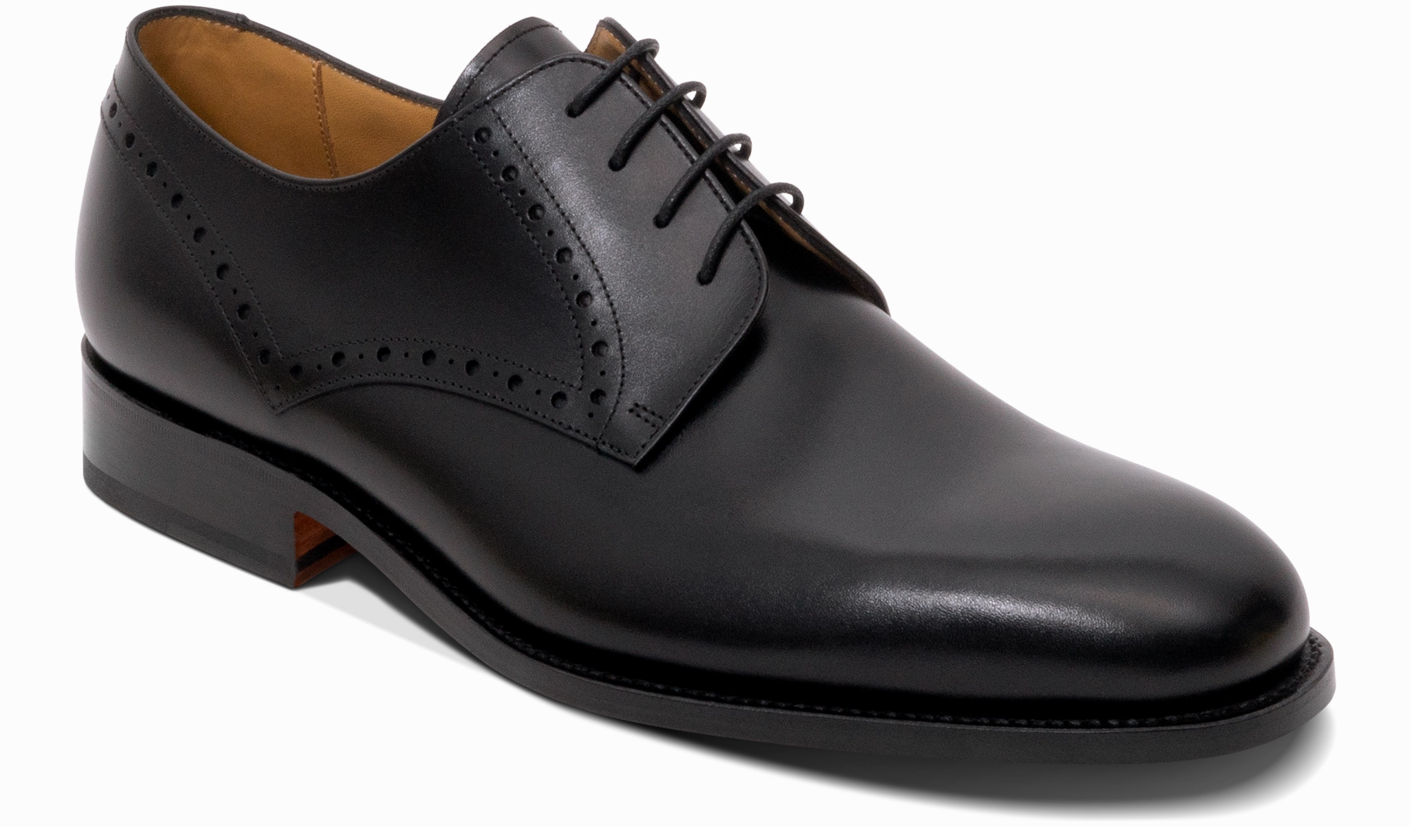 Trent - Black Calf If The Shoe Fits Lace It Up Quote