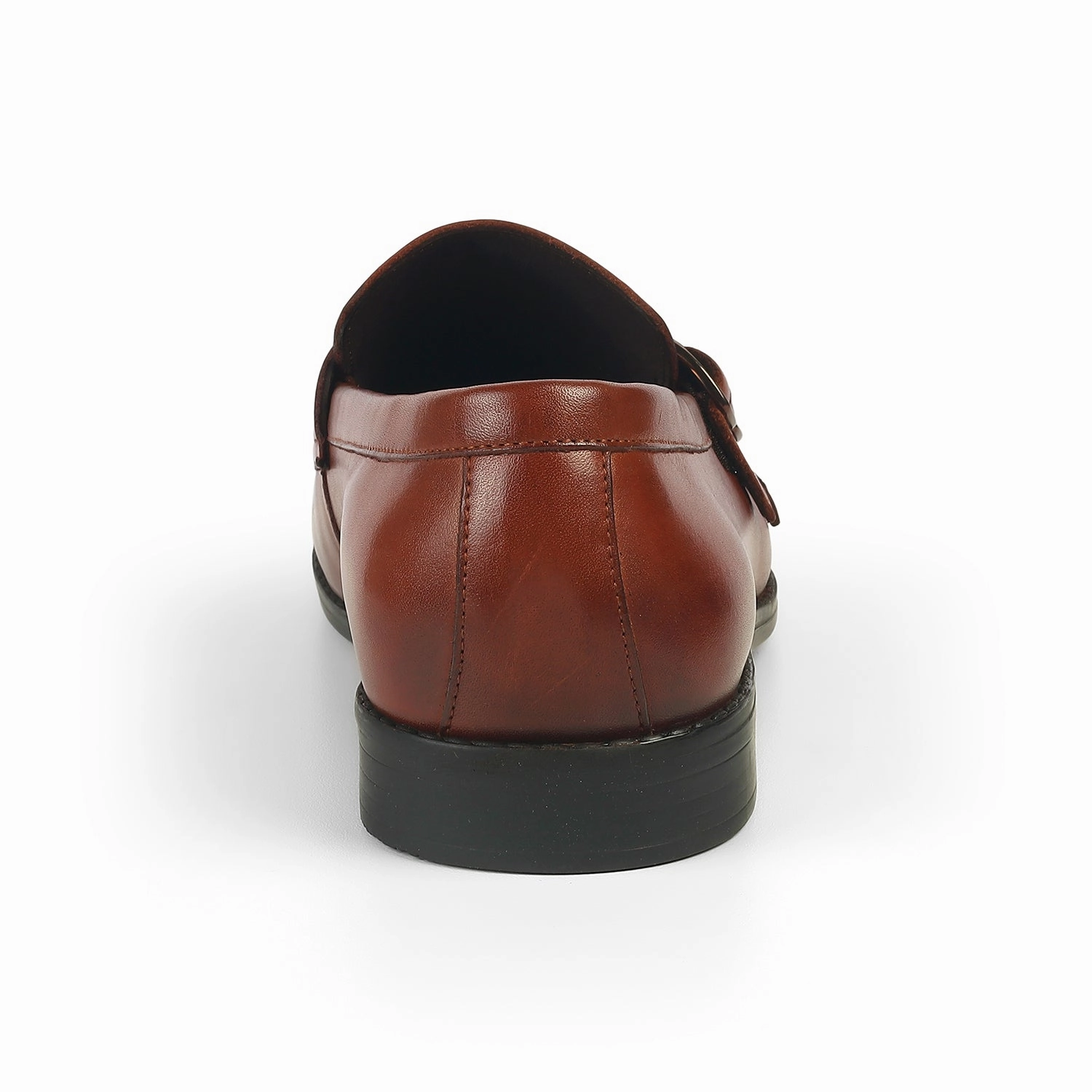 Brogues Real Leather Shoes Tresmode Bondy Tan Men's Double Monk Shoes