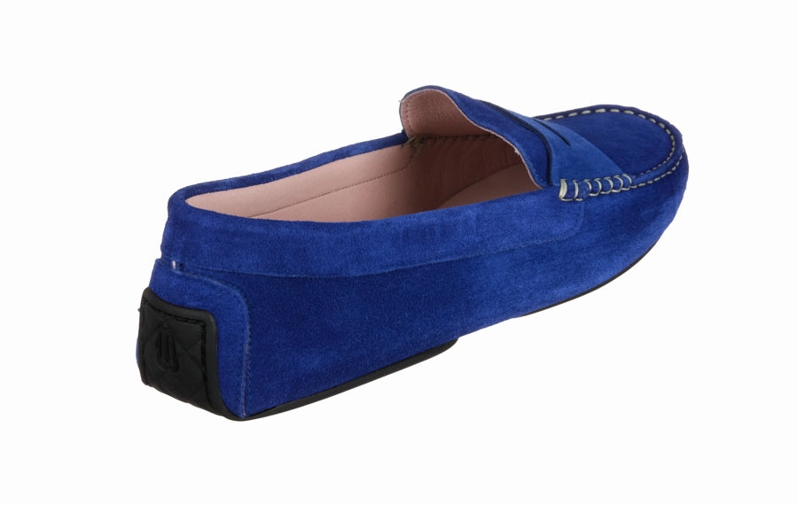 Furry Loafers Pb Daryl Blue