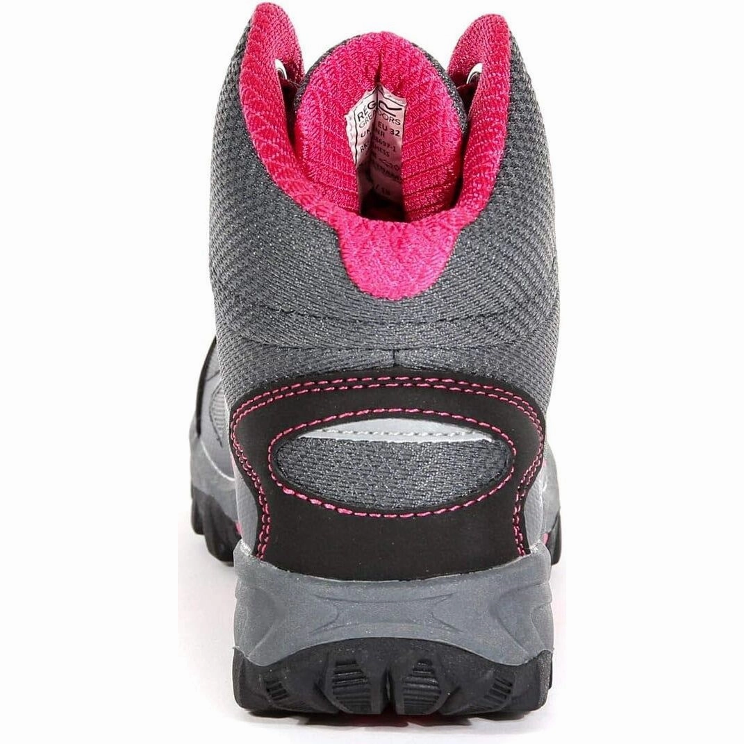 Regatta Kota Mid Junior Waterproof Walking Boots - Grey Mountaineering Shoes Vs Hiking Shoes