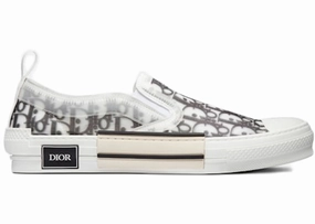 Dior And Shawn B23 Slip On Logo Oblique Madison Slip Ons