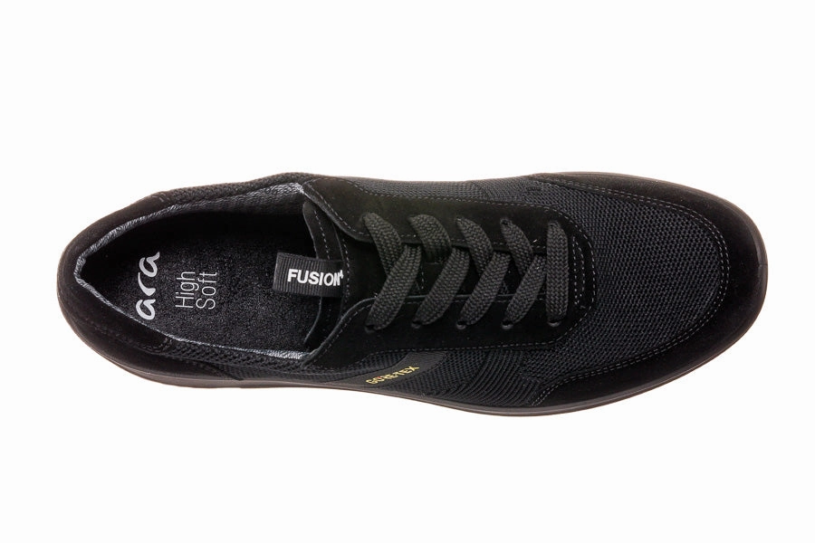 Ara Baltic Black The Grayson Brogue Chelsea Boot