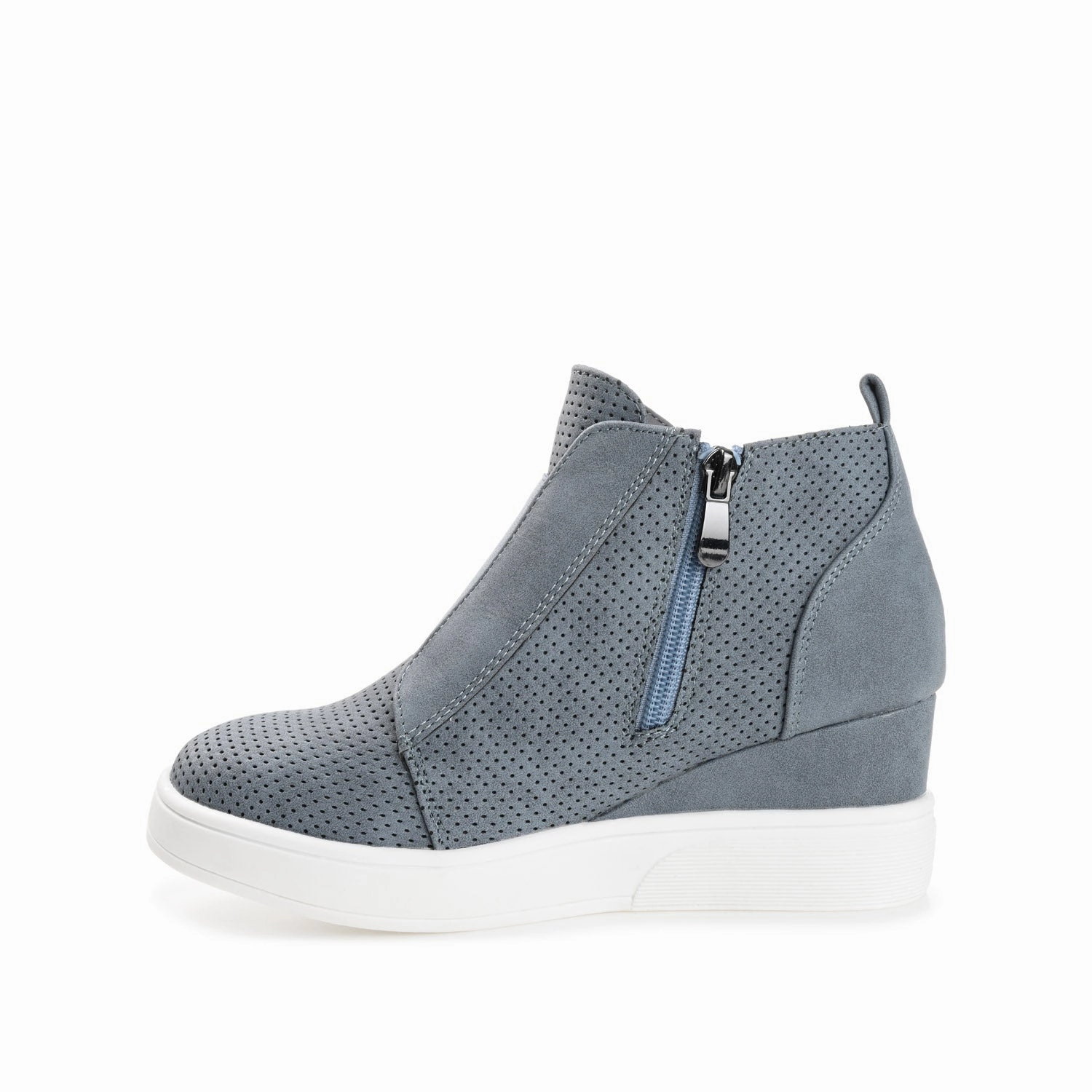 Work Shoes Slip-on CLARA WEDGE HEEL SNEAKERS IN WIDE
