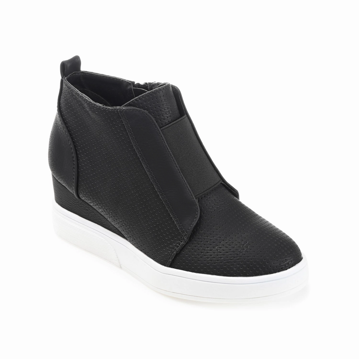 CLARA WEDGE HEEL SNEAKERS IN WIDE Slip On Platform Heels