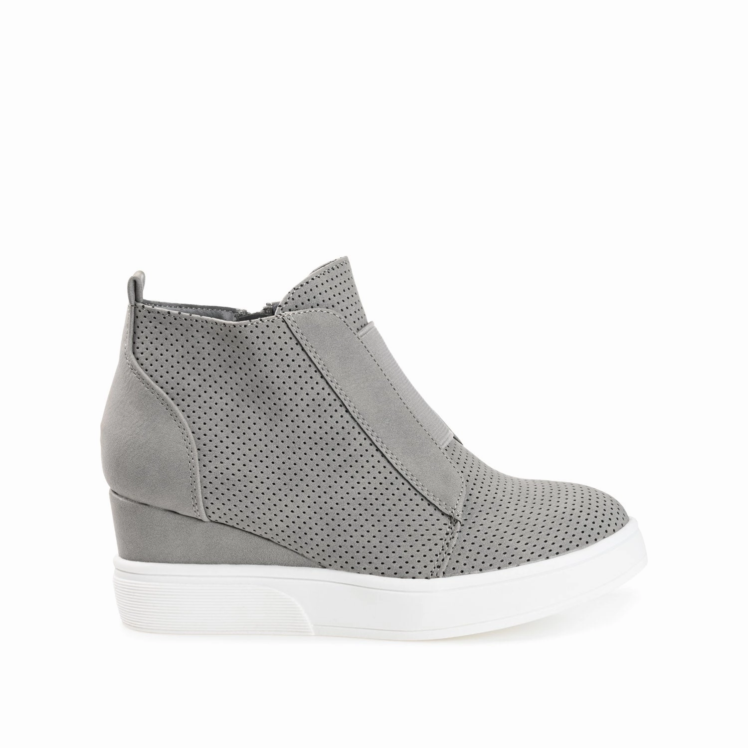 CLARA WEDGE HEEL SNEAKERS IN WIDE Slip On Casual Loafers
