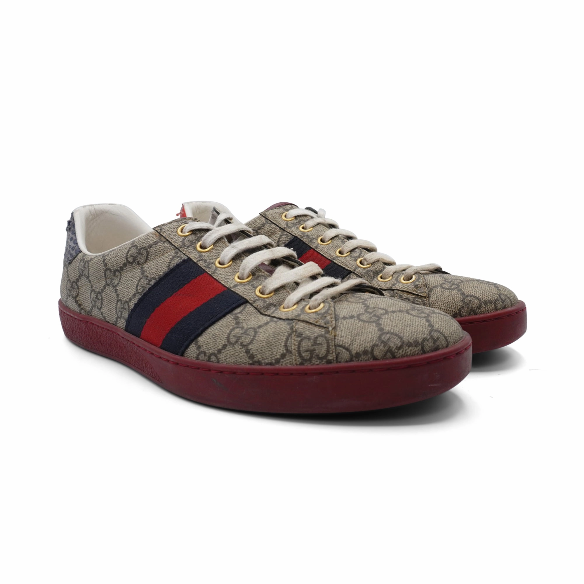 Gucci 'Ace' Sneakers - Men's 8 Loafers Casual Shoes