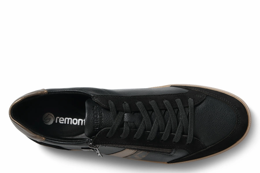 Grey Brogues REM DEGAS BLACK