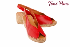 Footprints By Birkenstock Wiesbaden Mary Jane Shoes Tp Layla Red