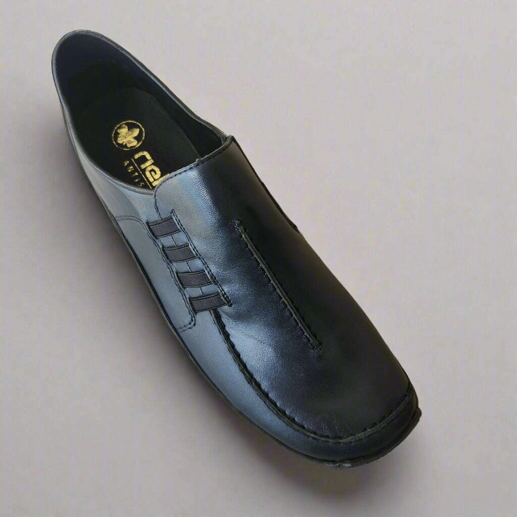 RIEKER  L1777 Beige Loafers Suede