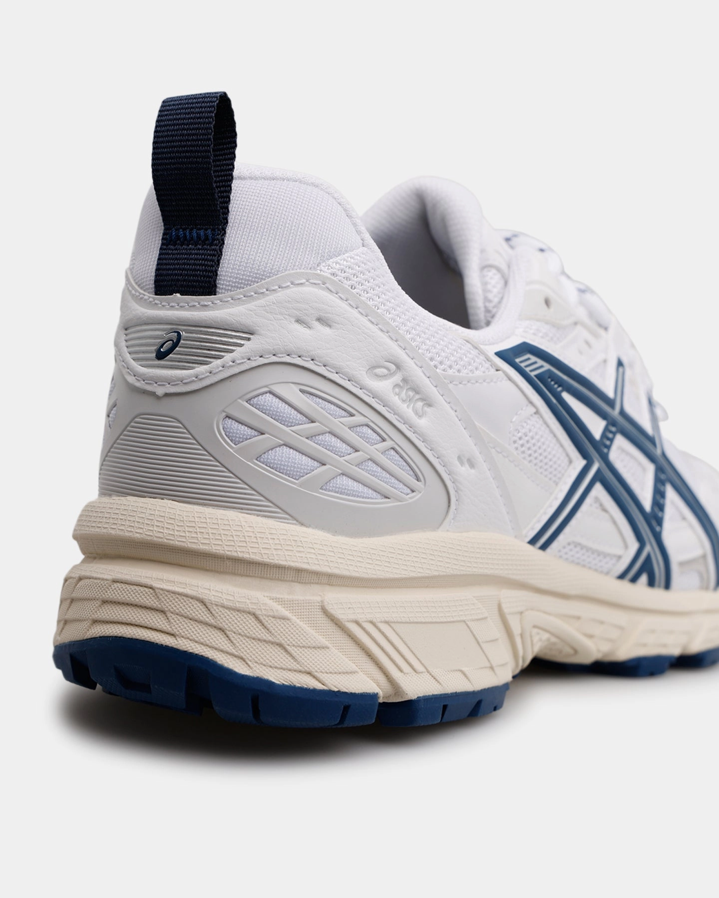 Asics Gel-Nunobiki White/Blue Trail Running Shoes For Overpronation