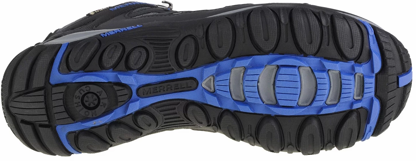 Merrell Accentor Sport Mid GORE-TEX Mens Walking Boots - Black Best Hiking Shoes Lightweight