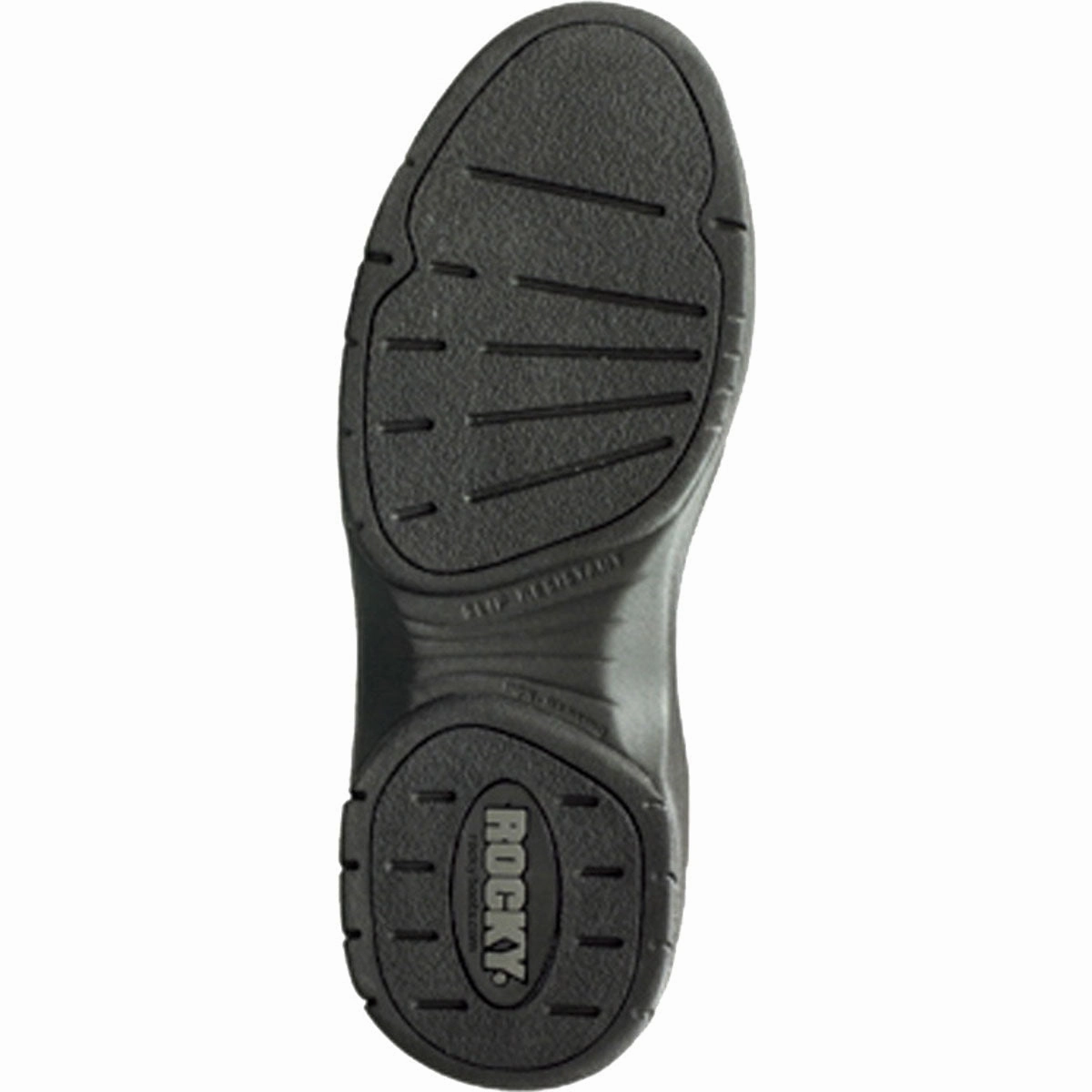 Rocky Mens Black Leather 911 Casual SlipStop Plain Toe Oxford Shoes 9 M Zapatos Oxfords