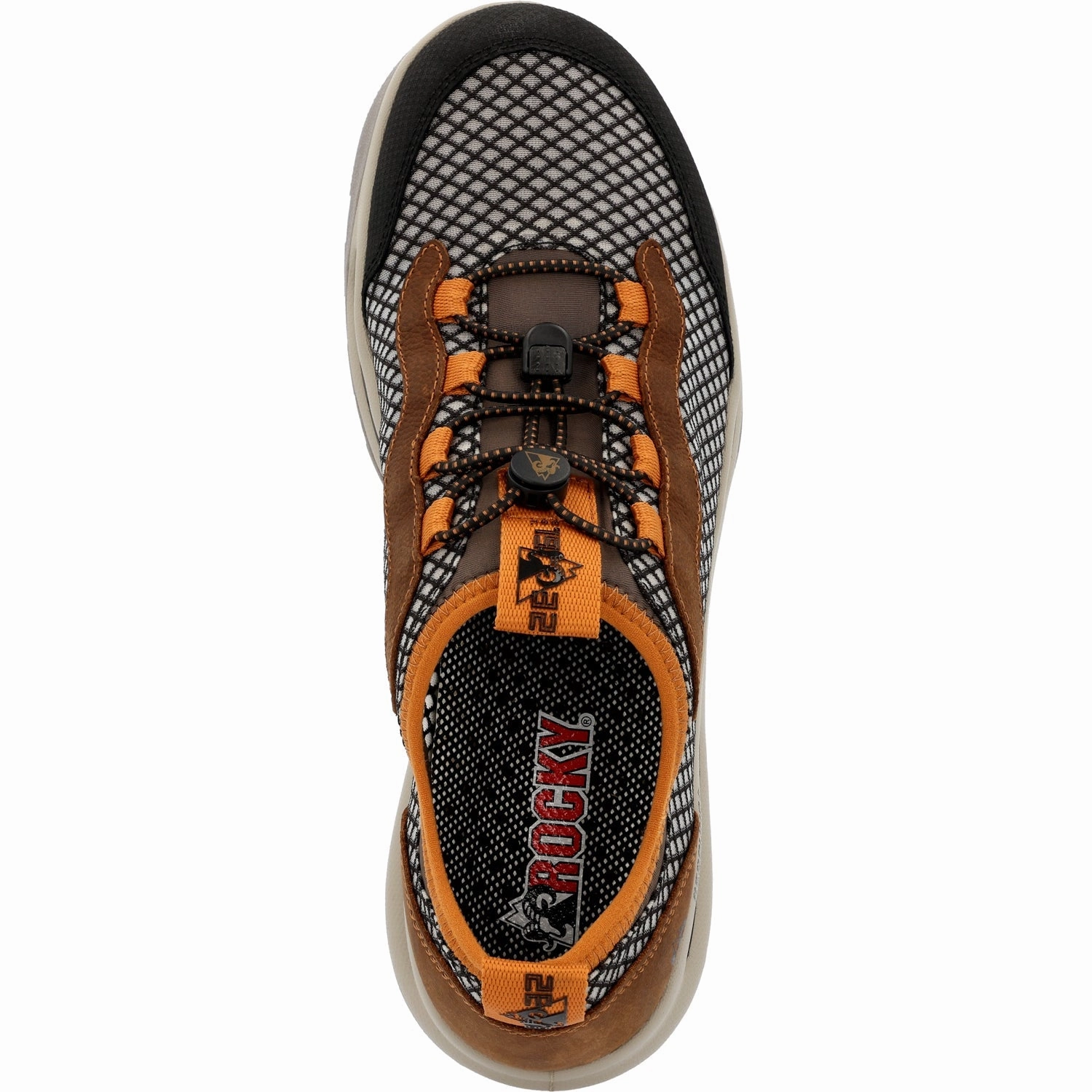 Roa Hiking Shoes Sale Rocky Mens Nowake Outdoor Black/Burnt Orange Mesh Hiking Shoes