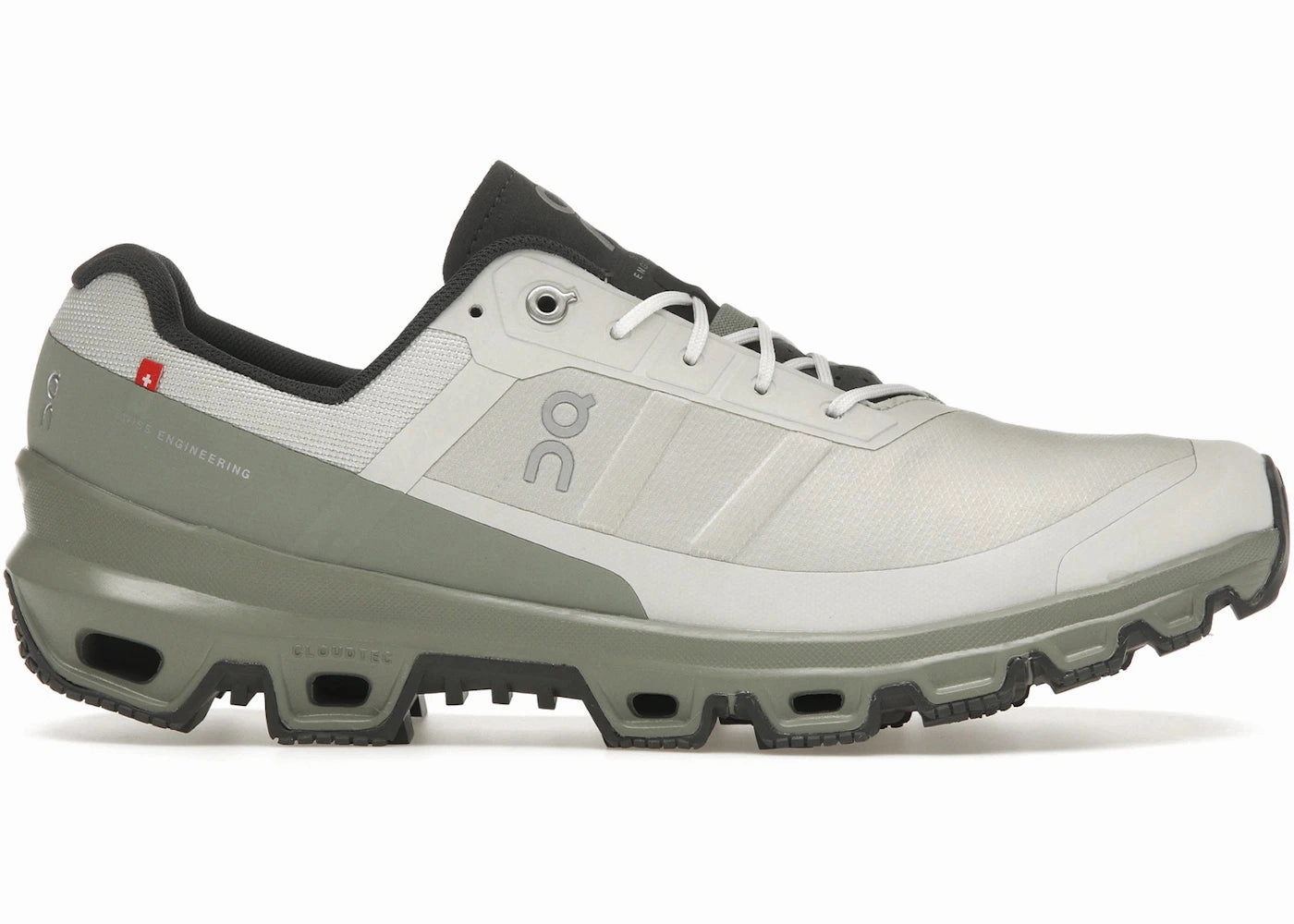 Running Shoes Without Shoelaces On Running Cloudventure Ice Kelp