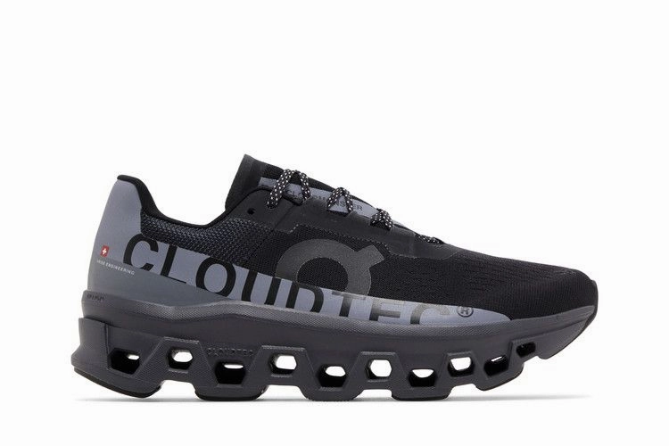 Cartoon Shoes Running On Running Cloudmonster Lumos Black