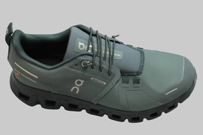 Mens Cloud6 Waterproof Sneaker - Olive/Evergreen Mesh/Synthetic Running Shoes Online Store