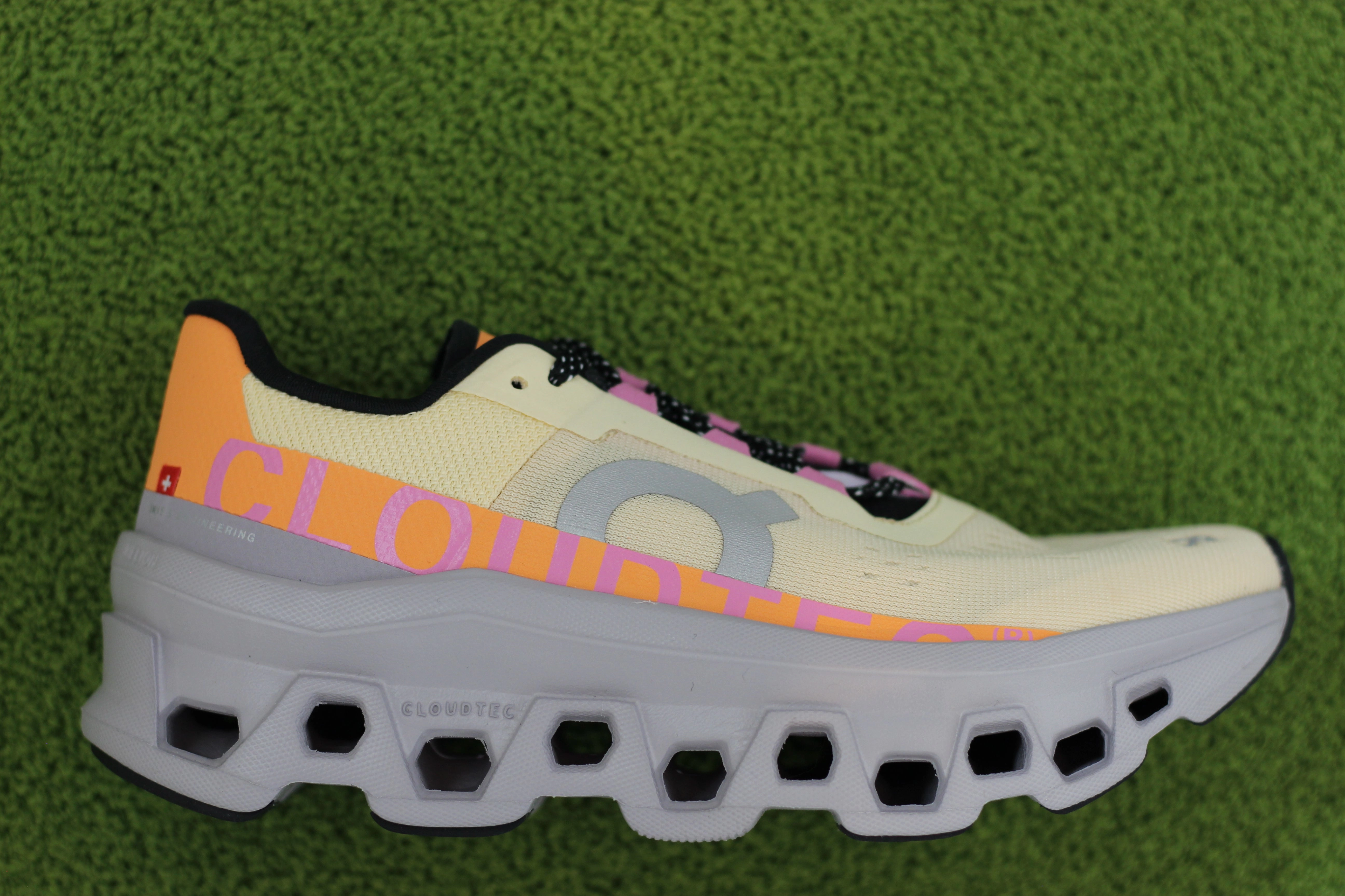 Usa Made Running Shoes Womens Cloudmonster Sneaker - Blonde/Fade Synthetic